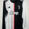 Juventus 2019/20 Home Long Sleeve Jersey Fan Version - Front View | KFCOOL