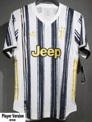 Juventus 2020/21 Home Jersey Player Version - Front View | KFCOOL