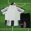 Juventus 2025/26 Home Kids Kit Fan Version - Back View - KFCool – Football Jerseys & Soccer Kits Store Juventus 2025/26 Home Kids Kit Fan Version - Back View | KFCOOL