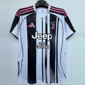 Juventus 2025/26 Home Jersey Fan Version - Front View Juventus 2025/26 Home Jersey Fan Version - Front View | KFCOOL