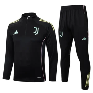 Juventus 2025/26 Half Pull Tracksuit - Front View Juventus 2025/26 Half Pull Tracksuit - Front View | KFCOOL