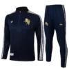 Juventus 2025/26 Royal Blue Half Pull Tracksuit - Front View | KFCOOL