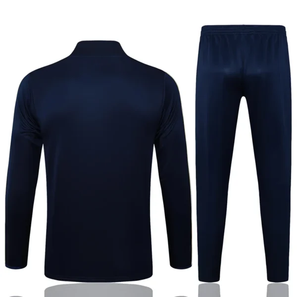 Juventus 2025/26 Royal Blue Half Pull Tracksuit - Back View | KFCOOL
