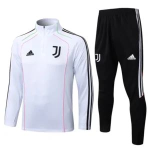Juventus 2025/26 White Half Pull Tracksuit - Front View Juventus 2025/26 White Half Pull Tracksuit - Front View | KFCOOL