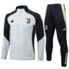 Juventus 2025/26 Grey Black Jacket Tracksuit - Front View - KFCool – Football Jerseys & Soccer Kits Store Juventus 2025/26 Grey Black Jacket Tracksuit - Front View | KFCOOL
