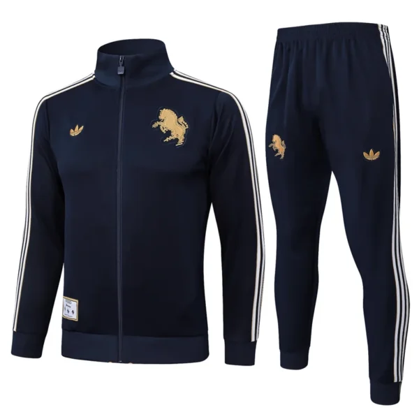 Juventus 2025/26 Royal Blue Jacket Tracksuit - Front View - KFCool – Football Jerseys & Soccer Kits Store Juventus 2025/26 Royal Blue Jacket Tracksuit - Front View | KFCOOL