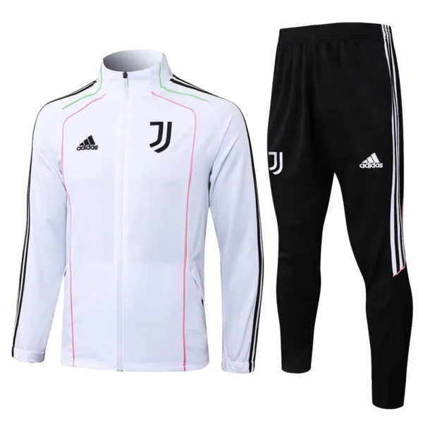 Juventus 2025/26 White Jacket Tracksuit - Front View - KFCool – Football Jerseys & Soccer Kits Store Juventus 2025/26 White Jacket Tracksuit - Front View | KFCOOL