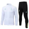 Juventus 2025/26 White Yellow Jacket Tracksuit - Front View | KFCOOL