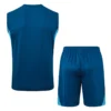 Juventus 2025/26 Blue Sleeveless Shorts - Back View Juventus 2025/26 Blue Sleeveless Shorts - Back View | KFCOOL