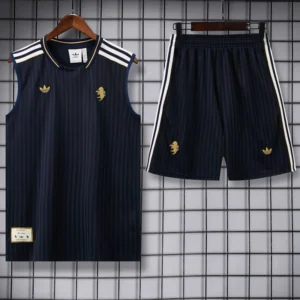Juventus 2025/26 Royal Blue Sleeveless Shorts - Front View | KFCOOL