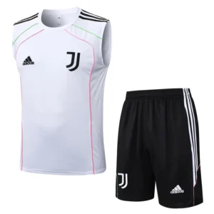 Juventus 2025/26 White Sleeveless Shorts - Front View | KFCOOL