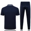 Juventus 2025/26 Royal Blue Short Sleeve Pants Suit - Back View | KFCOOL