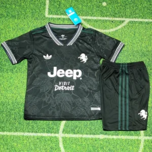 Juventus 2025/26 Third Kids Kit Fan Version - Front View | KFCOOL