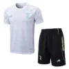 Juventus 2025/26 White Yellow Training Short Suit - Front View Juventus 2025/26 White Yellow Training Short Suit - Front View | KFCOOL