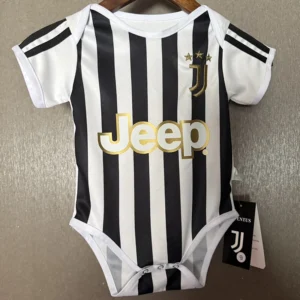 Juventus 2026/27 Home Baby Bodysuit - Front View Juventus 2026/27 Home Baby Bodysuit - Front View | KFCOOL