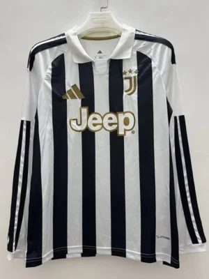 Juventus 2026/27 Home Long Sleeve Jersey Fan Version - Front View Juventus 2026/27 Home Long Sleeve Jersey Fan Version - Front View | KFCOOL
