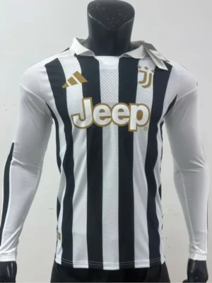Juventus 2026/27 Home Long Sleeve Jersey Player Version - Front View | KFCOOL