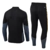 Juventus 2026/27 Black Half Pull Tracksuit - Back View | KFCOOL