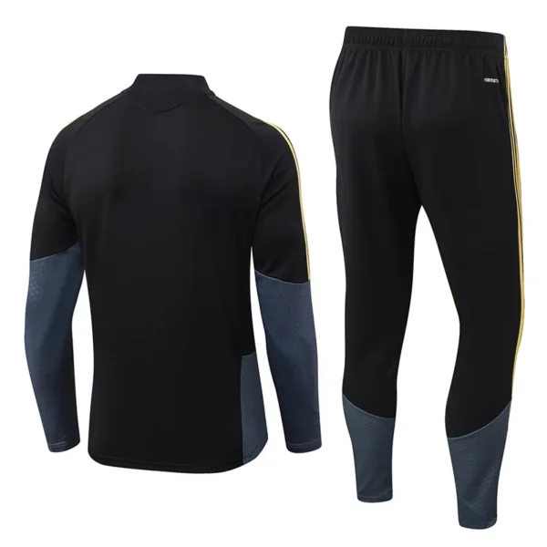Juventus 2026/27 Black Half Pull Tracksuit - Back View | KFCOOL