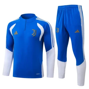 Juventus 2026/27 Blue Half Pull Tracksuit - Front View Juventus 2026/27 Blue Half Pull Tracksuit - Front View | KFCOOL