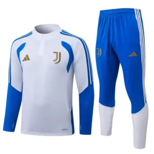 Juventus 2026/27 White Half Pull Tracksuit - Front View Juventus 2026/27 White Half Pull Tracksuit - Front View | KFCOOL