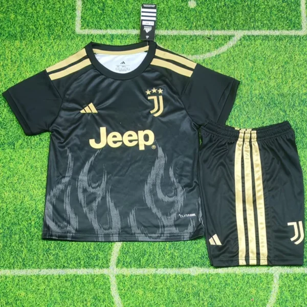 Juventus 2026/27 Third Kids Kit Fan Version - Front View - KFCool – Football Jerseys & Soccer Kits Store Juventus 2026/27 Third Kids Kit Fan Version - Front View | KFCOOL