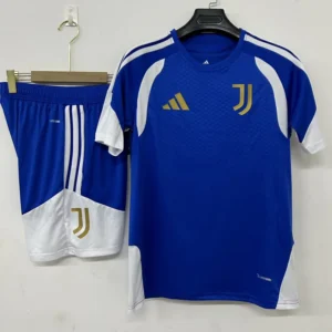 Juventus 2026/27 Blue Training Short Suit - Front View | KFCOOL