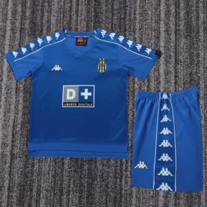Juventus 1999/00 Retro Home Kids Kit Fan Version - Front View | KFCOOL