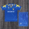 Juventus 1995/97 Retro Away Kids Kit Fan Version - Front View - KFCool – Football Jerseys & Soccer Kits Store Juventus 1995/97 Retro Away Kids Kit Fan Version - Front View | KFCOOL