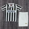 Juventus 1995/97 Retro Home Kids Kit Fan Version - Front View - KFCool – Football Jerseys & Soccer Kits Store Juventus 1995/97 Retro Home Kids Kit Fan Version - Front View | KFCOOL