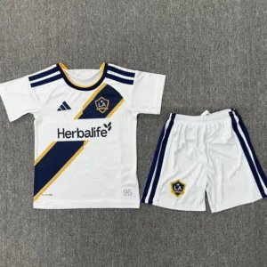 LA Galaxy 2026/27 Home Kids Kit Fan Version - Front View | KFCOOL