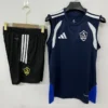 LA Galaxy 2026/27 Sleeveless Shorts - Front View | KFCOOL