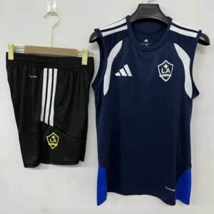 LA Galaxy 2026/27 Sleeveless Shorts - Front View | KFCOOL