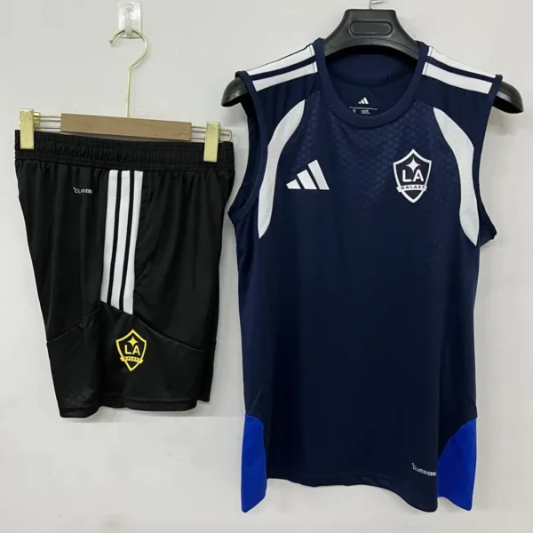 LA Galaxy 2026/27 Sleeveless Shorts - Front View | KFCOOL