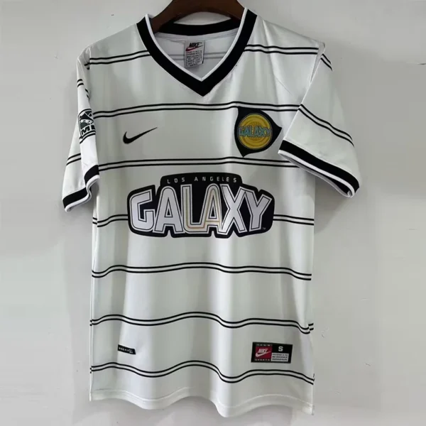 LA Galaxy 1997/98 Retro Away Jersey Fan Version - Front View | KFCOOL