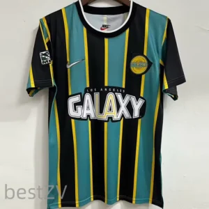 LA Galaxy 1997/98 Retro Home Jersey Fan Version - Front View | KFCOOL