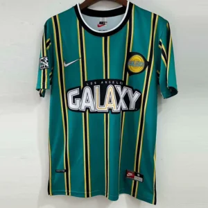 LA Galaxy 1998/99 Retro Home Jersey Fan Version - Front View | KFCOOL