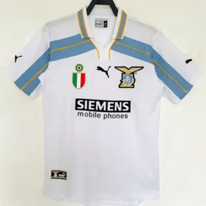 Lazio 2000/01 Retro Away Jersey Fan Version - Front View | KFCOOL