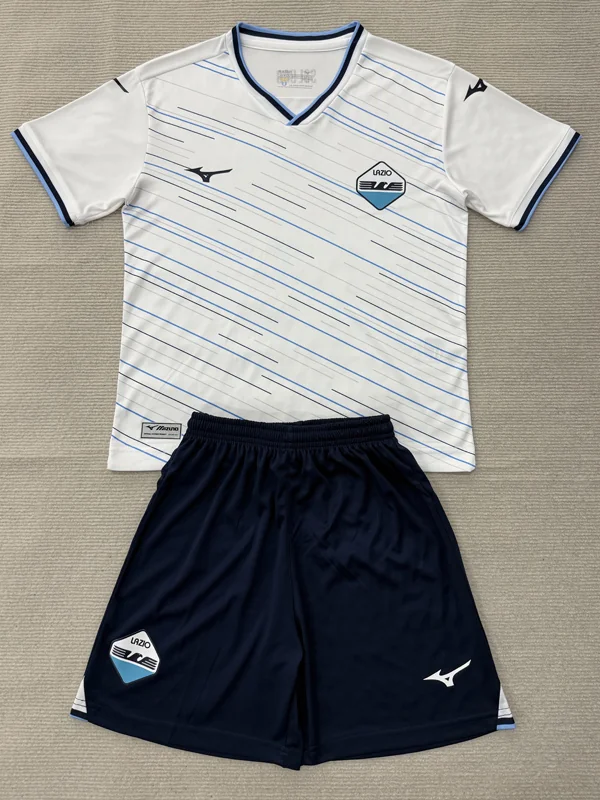 Lazio 2026/27 Away Kids Kit Fan Version - Front View | KFCOOL