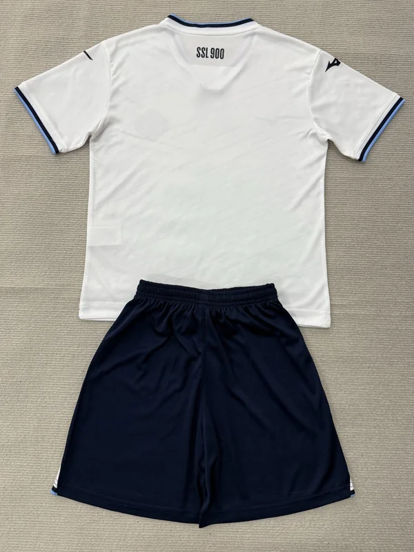 Lazio 2026/27 Away Kids Kit Fan Version - Back View | KFCOOL