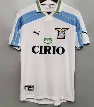 Lazio 1999/00 Retro Jersey Fan Version - Front View | KFCOOL