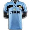 Lazio 1998/00 Retro Home Jersey Fan Version - Front View | KFCOOL