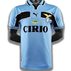 Lazio 1998/00 Retro Home Jersey Fan Version - Front View | KFCOOL