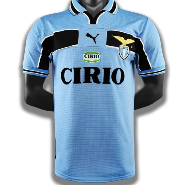Lazio 1998/00 Retro Home Jersey Fan Version - Front View | KFCOOL