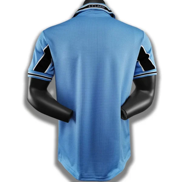 Lazio 1998/00 Retro Home Jersey Fan Version - Back View | KFCOOL