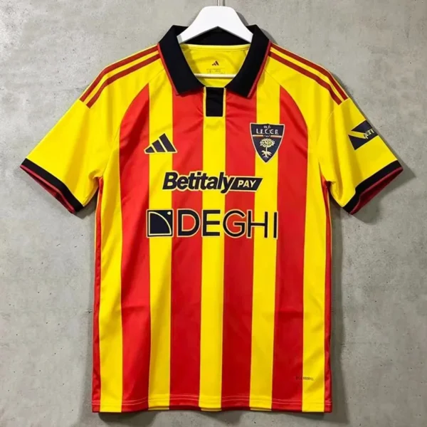 Lecce 2026/27 Home Jersey Fan Version - Front View | KFCOOL