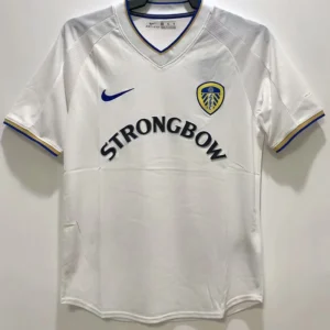 Leeds United 2000/01 Retro Home Jersey Fan Version - Front View | KFCOOL