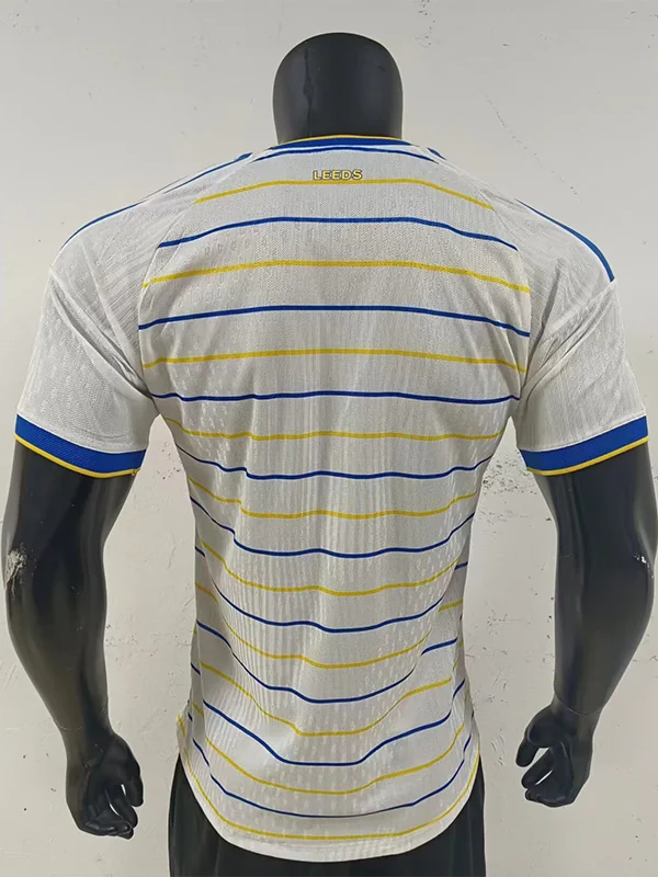Leeds United 2026/27 Home Jersey Player Version - Back View | KFCOOL