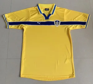 Leeds United 1999/00 Retro Away Jersey Fan Version - Front View | KFCOOL