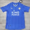 Leicester City 2015/16 Retro Home Jersey Fan Version - Front View | KFCOOL